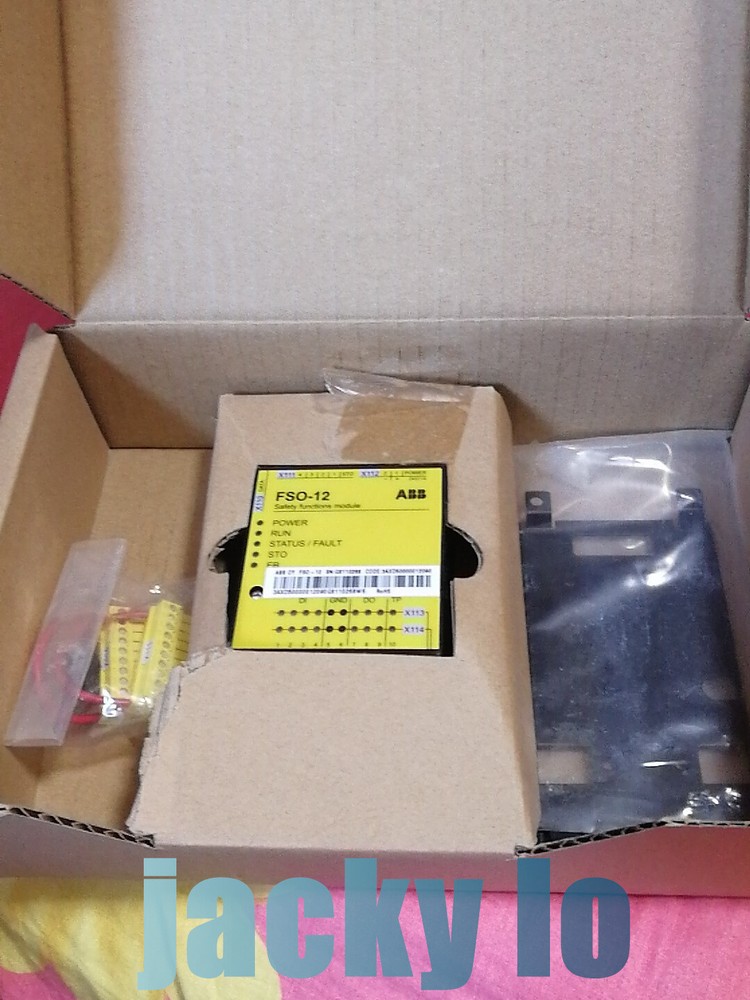 New ABB Security Expansion Module FSO-12 3AXD50000016771 Rapid Transit DHL/FedEx