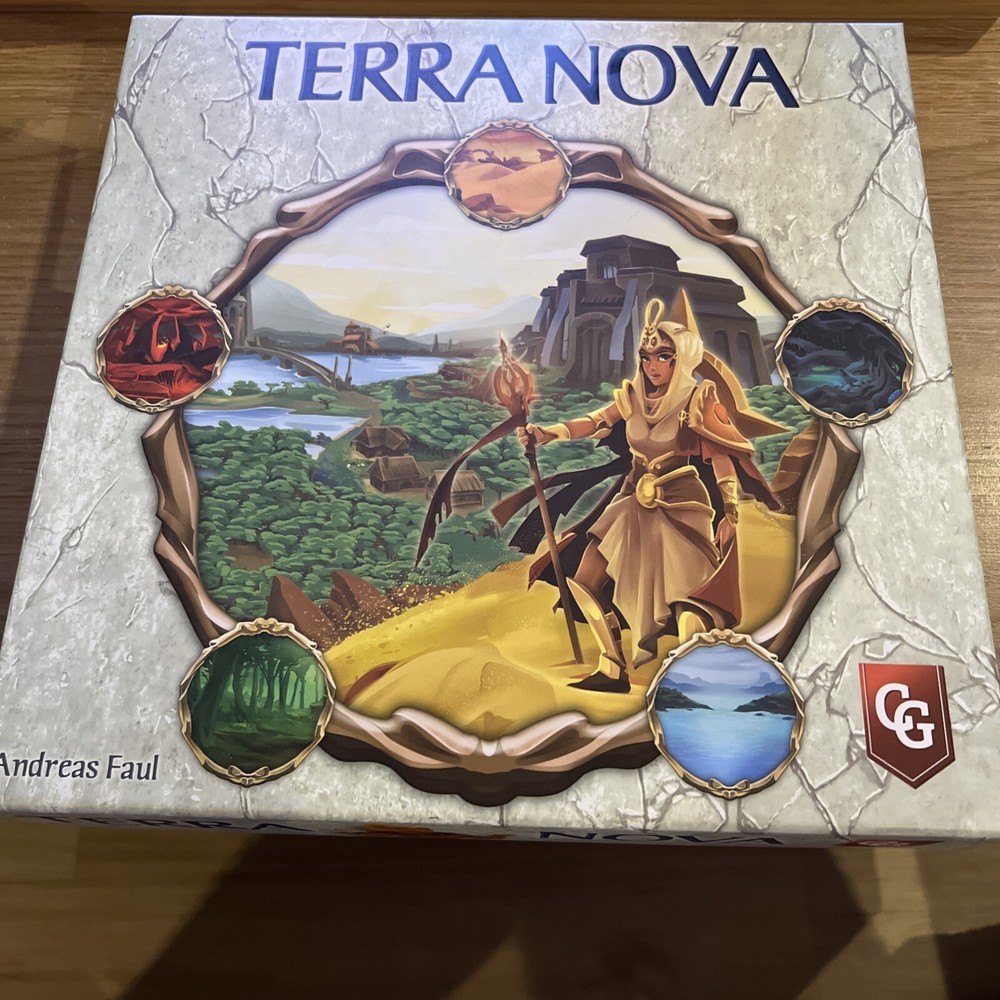 Terra Nova Board Game - Simplified Version of Terra Mystica Capstone Games