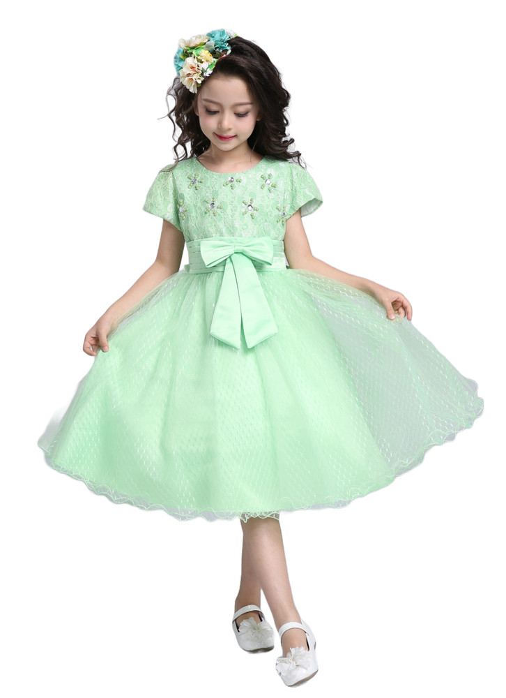 NWT Size 4 Mint GreenFlower Girl Special Occasion Party Dress Full Layered