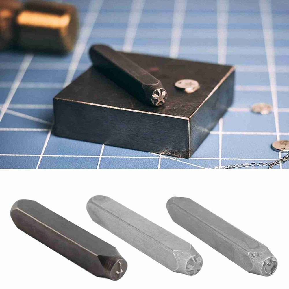 CR V Steel Steel Stamp Shaped Metal Punch Stamp for Customizing Steel Leather