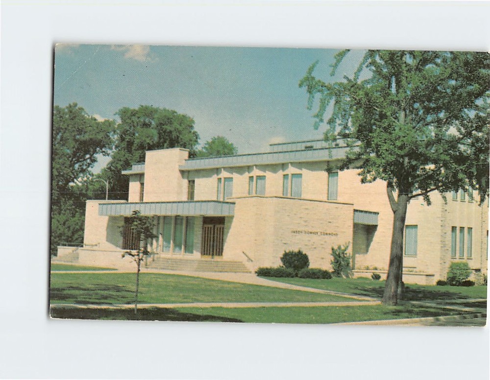 Postcard Jason Downer Commons Lawrence University Appleton Wisconsin USA