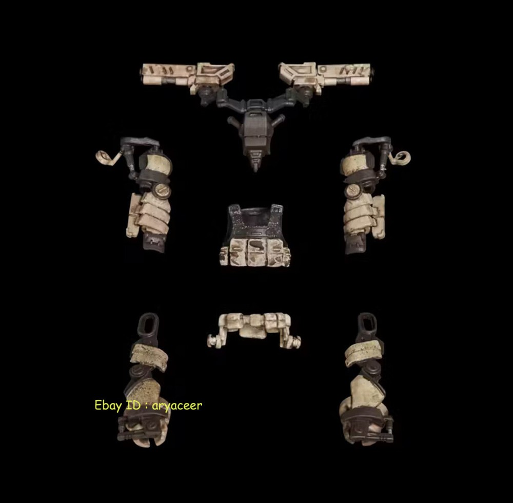 Acid Rain World FAV-AP07 Desert AEGIS exoskeleton armor set 1/18 In Stock-image