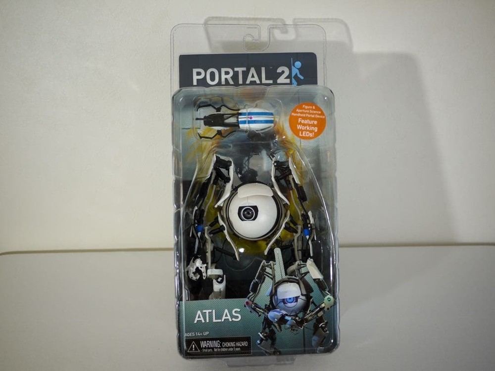PORTAL 2 ATLAS NECA PORTAL 2 ATLAS FIGURE #842396