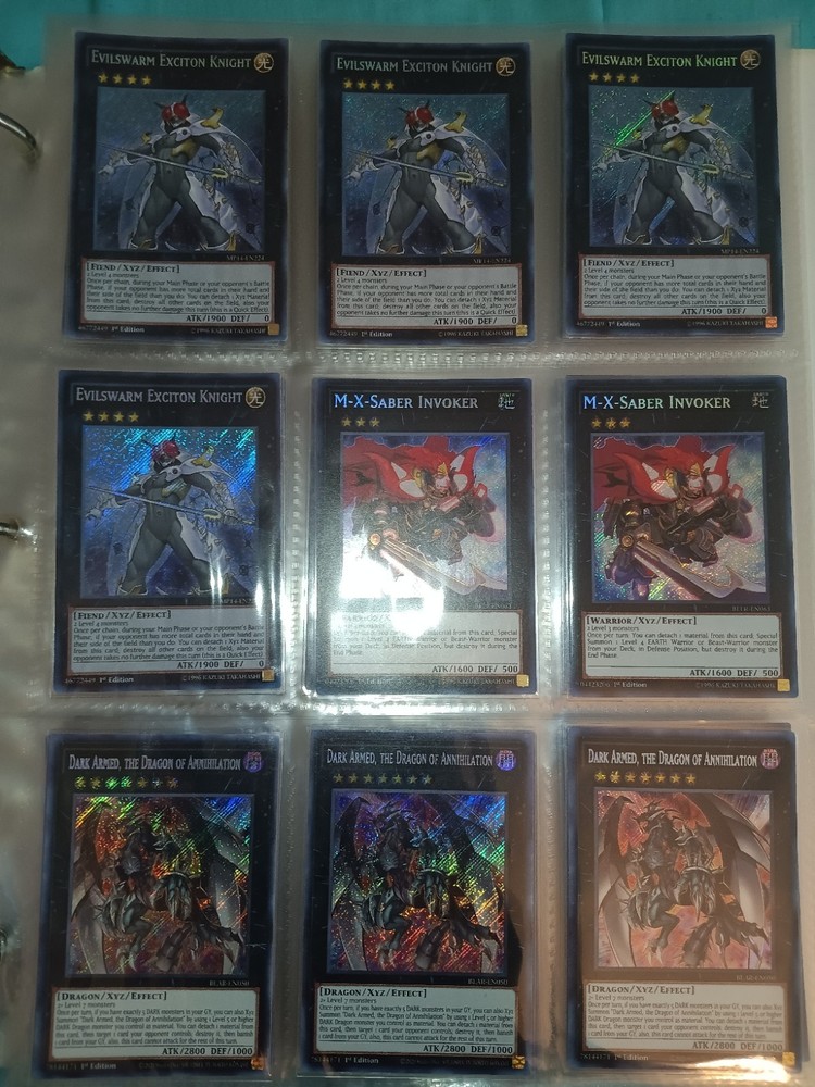 YuGiOh 91-Card Extra Deck Lot LP to NM Condition Photos Included