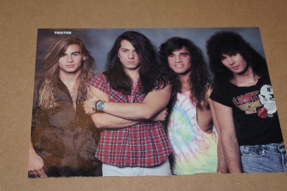 Poster VINTAGE Full Page MAGAZINE Clipping 8x11 TRIXTER Photo