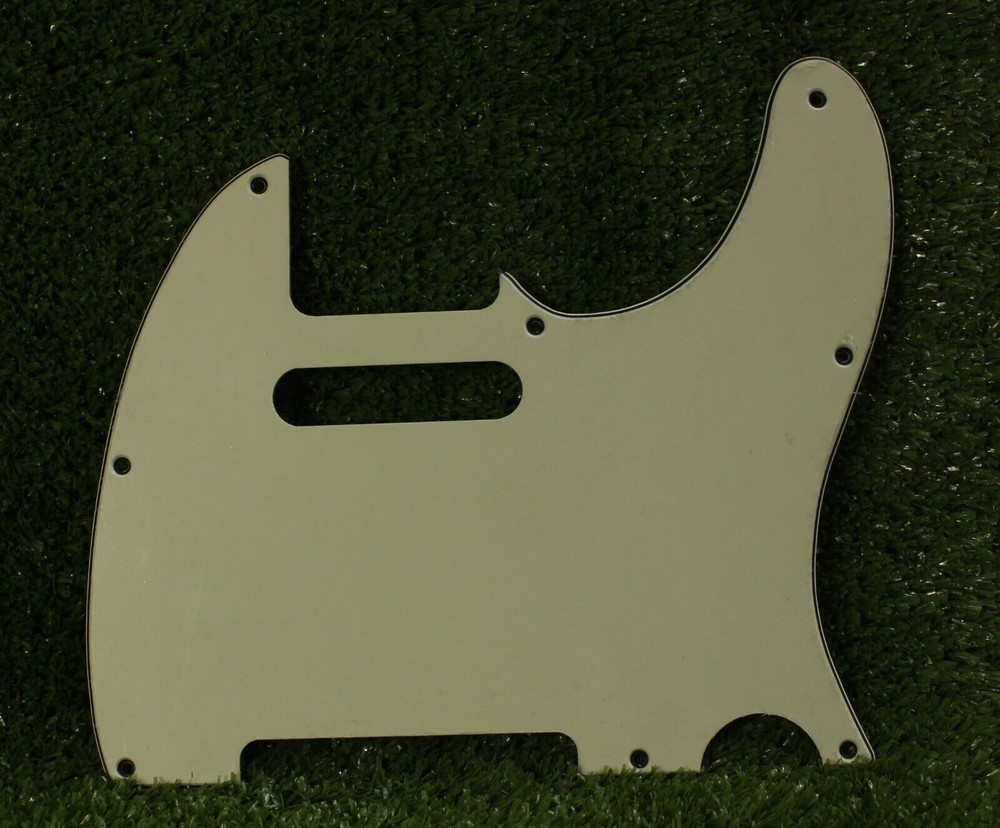 Telecaster Pickguard For Std USA Fender Tele - Vintage Mint Green