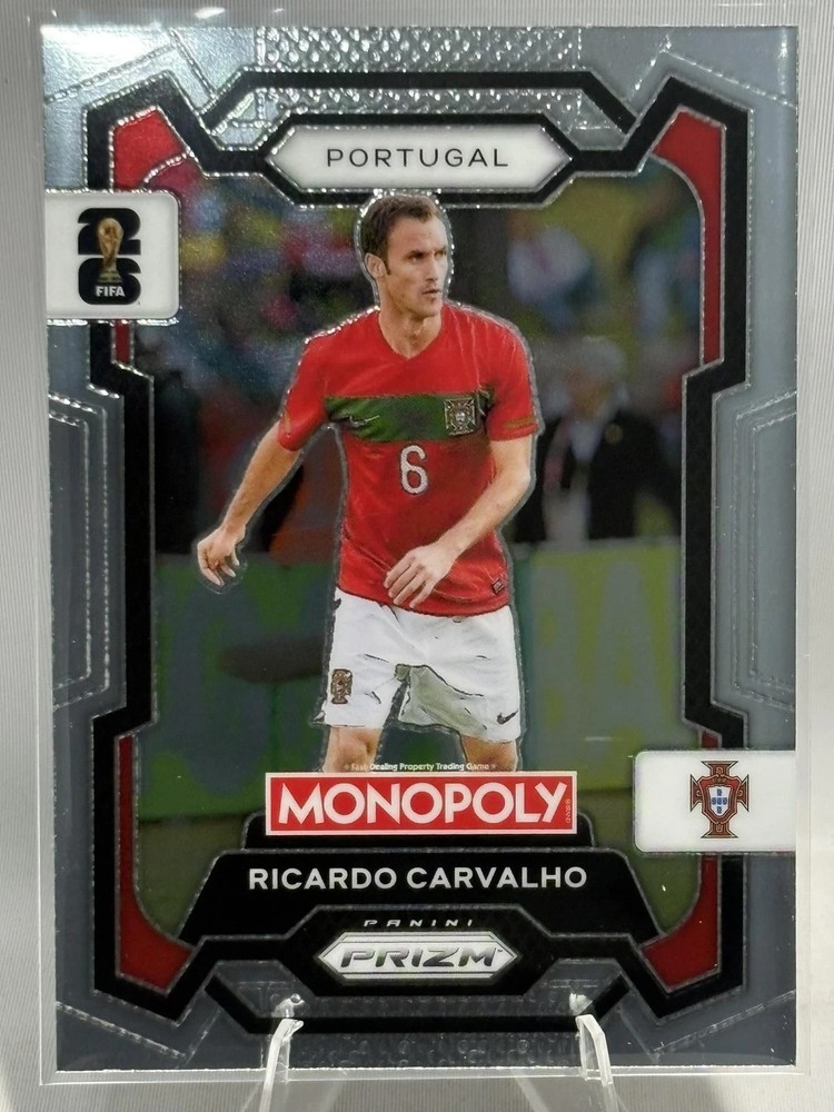 2026 Panini Monopoly Prizm FIFA World Cup #32 Ricardo Carvalho
