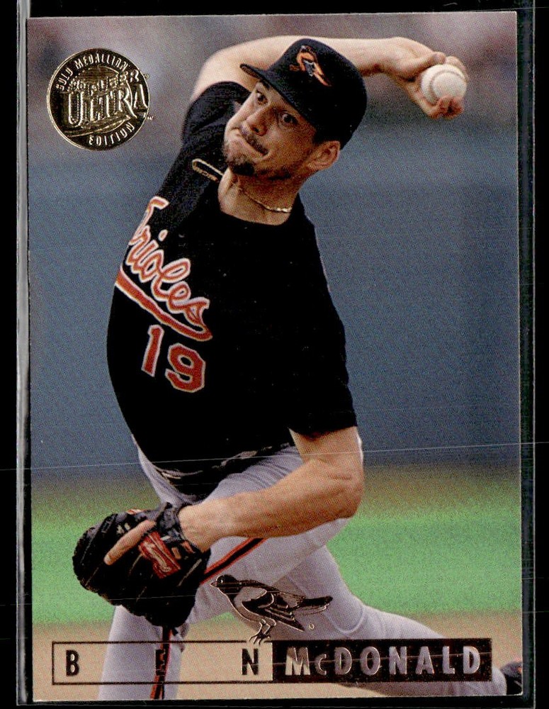 1995 Ultra #5 Ben McDonald Baseball Card 3901N