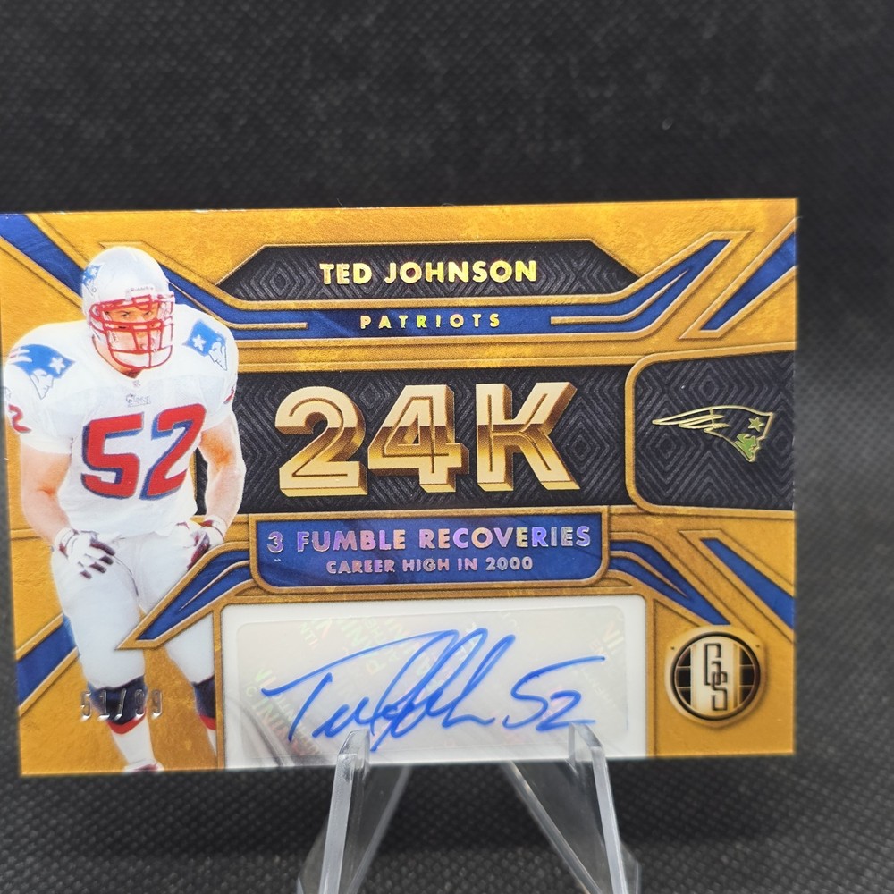 2024 Panini Gold Standard - 24k Autographs Ted Johnson #24K-TJ /99 (AU)