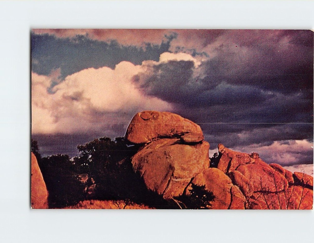 Postcard Rock Formations Texas Canyon Arizona USA