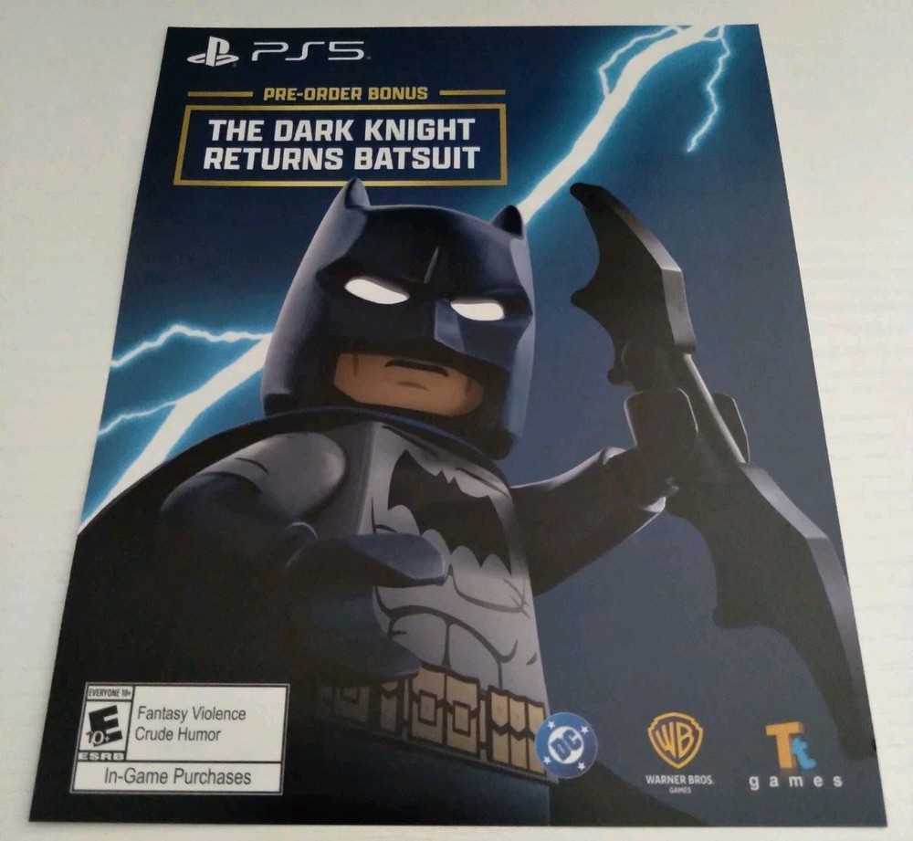 LEGO Batman: Legacy of the Dark Knight - PS5 Pre-Order Bonus