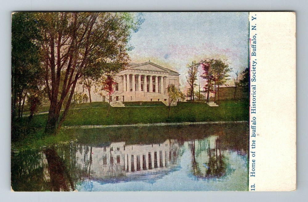 Buffalo NY-New York, Home The Buffalo Historical Society, Vintage Postcard