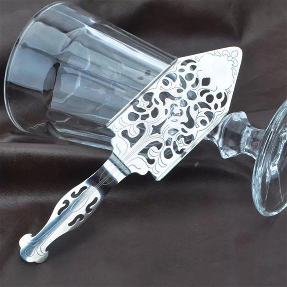 Absinthe Spoon for Sugar Cubes – Lightweight, Dishwasher Safe & Comfortable Grip-image