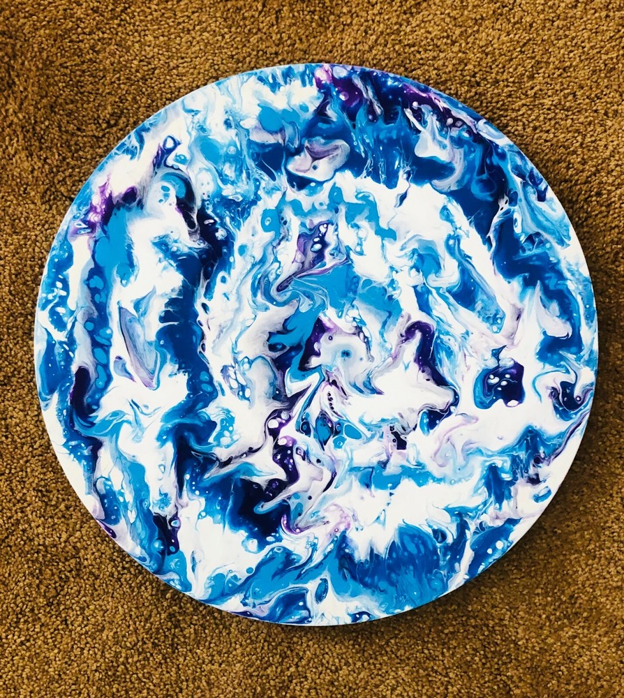 Abstract Art handmade with beautiful colors by Mansoureh Aramfard (16