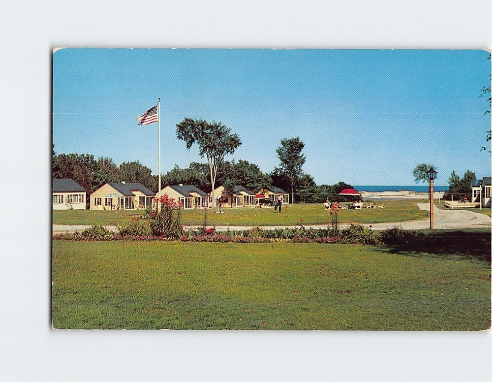 Postcard The East Wind Motor Lodge Ogunquit Maine USA