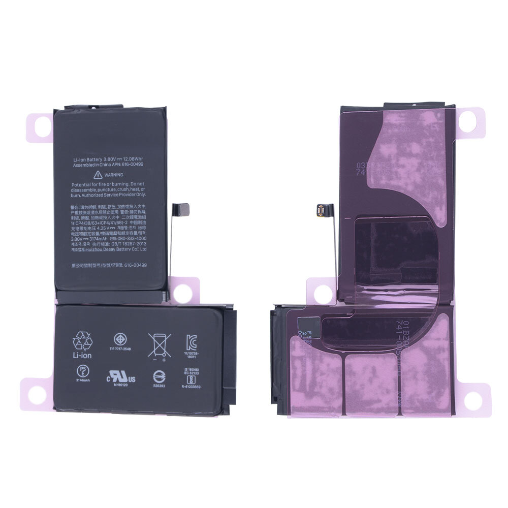 For iPhone XS Max High Capacity Internal Battery Replacement With Adhesives