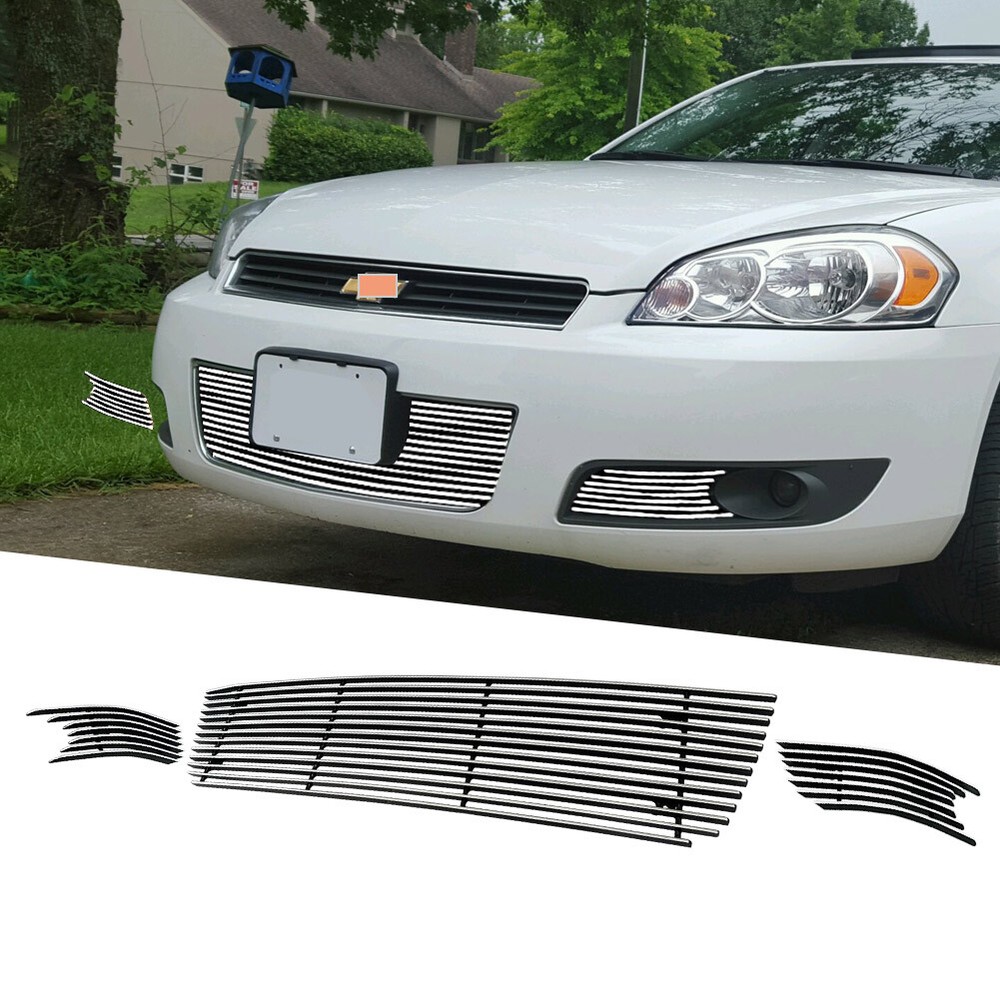 06-13 Chevy Impala Fog Light Chrome Billet Grille Insert