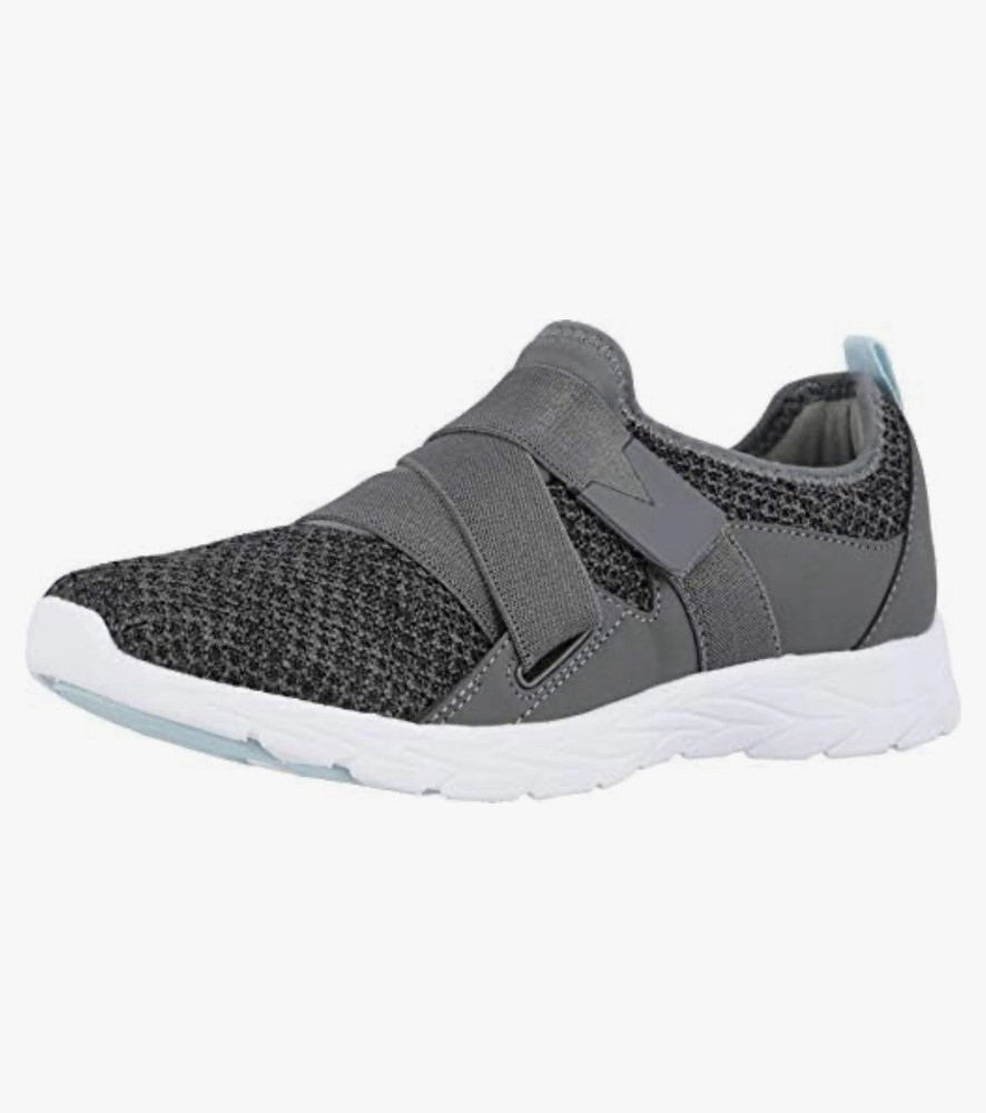 Vionic Womens Aimmy Active Slip-On Walking Sneakers Gray Size 7.5