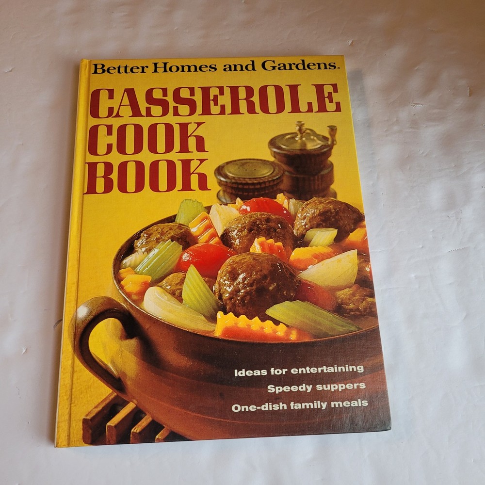 Better Homes And Gardens 1973 Casserole Cookbook Hardcover