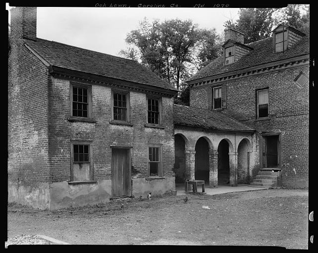 Ridgeley Maryland Oak Lawn 1930s Abandoned Brick Estate Arches Dormers
