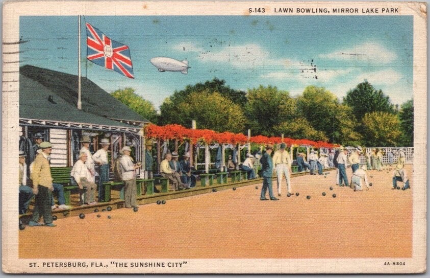 1935 ST. PETERSBURG, Florida Postcard 