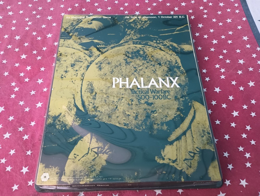 Phalanx Tactical Warfare 500-100 BC  SPI Game Punched Flat Tray Copy