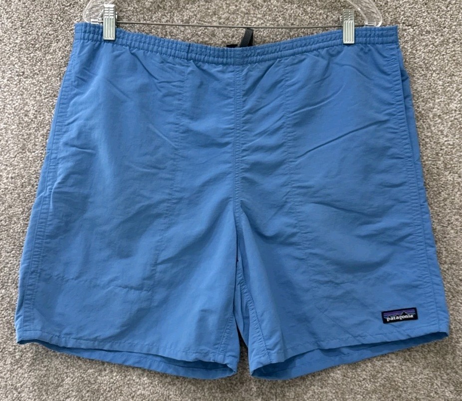 Patagonia Baggies Shorts Mens Sz Medium Blue 7 