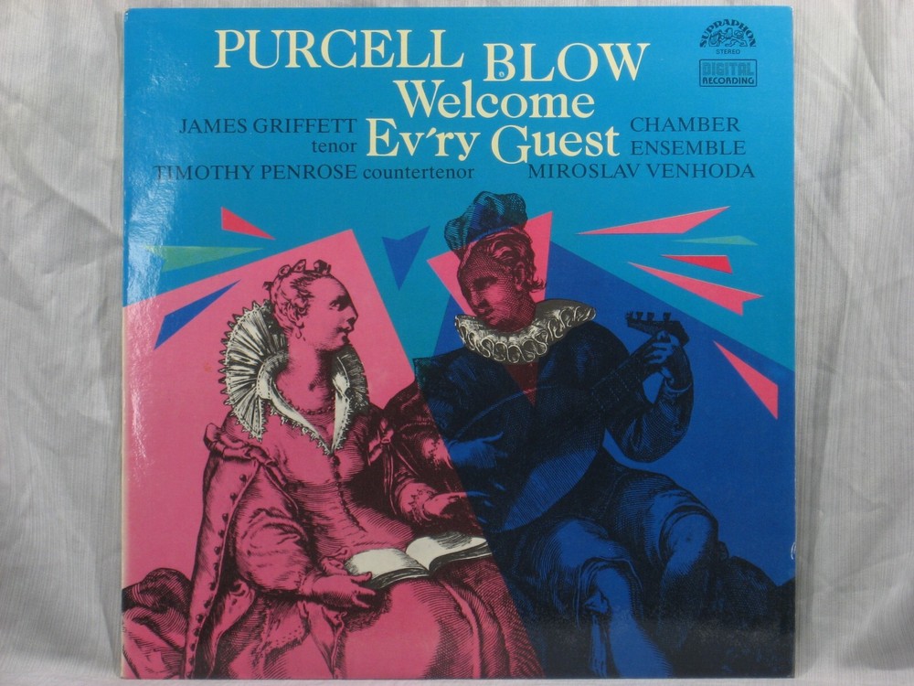 Purcell/Blow - Welcome Ev'ry Guest - Chamber Ensemble - Supraphon 1112 4097 ZA