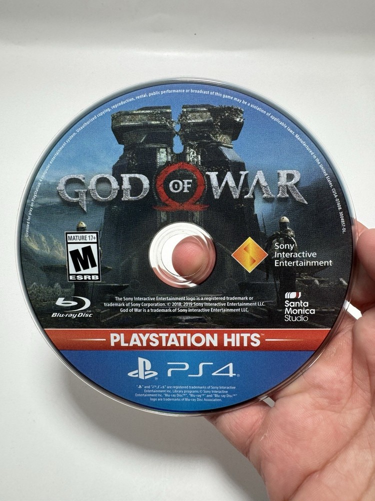God of War (Sony PlayStation 4 PS4, 2018) Disc Only