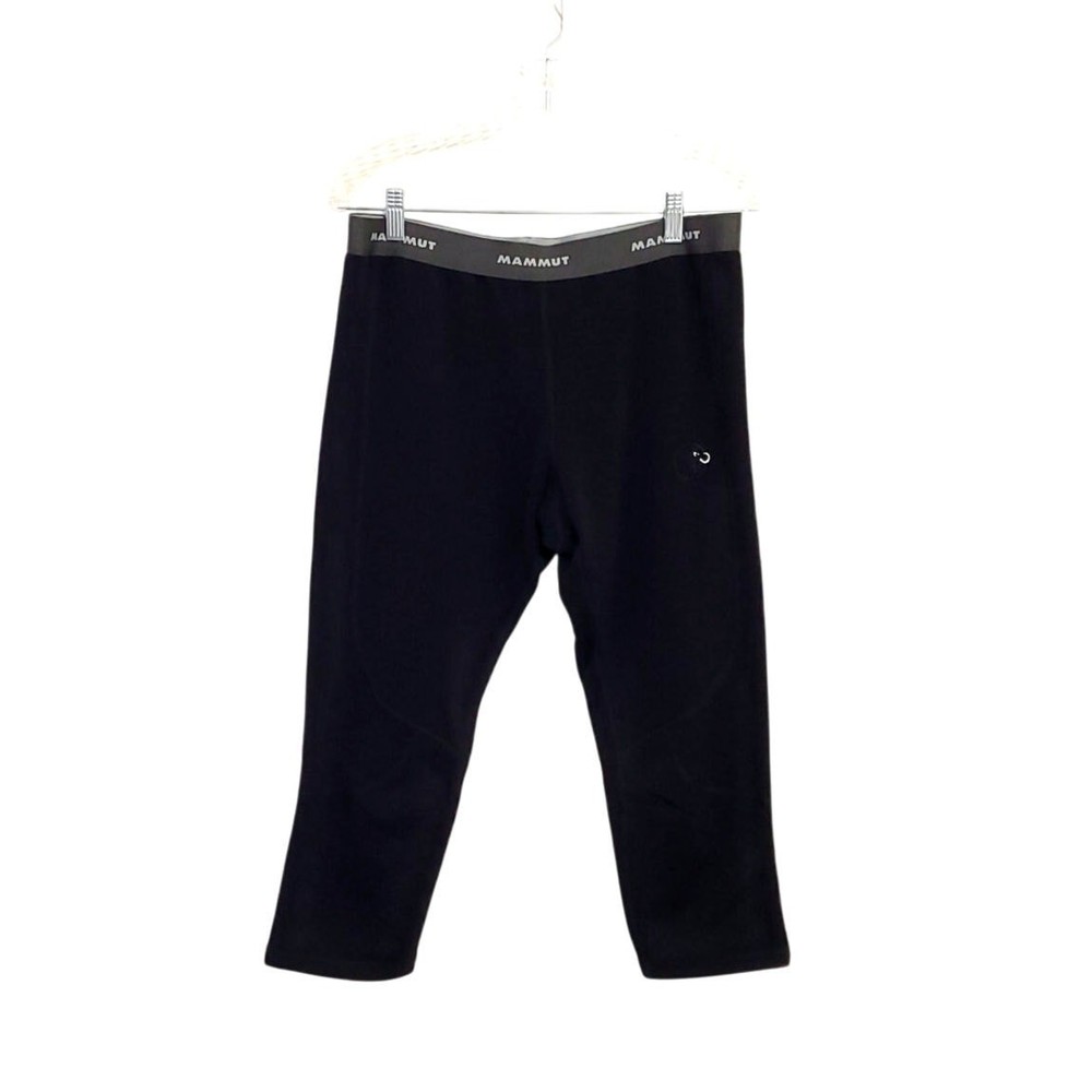 MAMMUT New Polartec Fleece Lined Base Layer Alyeska Ski 3/4 Pants Men's Sz M