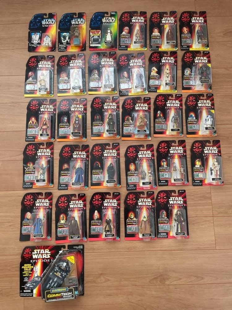 Star Wars Old Trilogy Episode 1 32 Figures Comtech Leader #03c03b