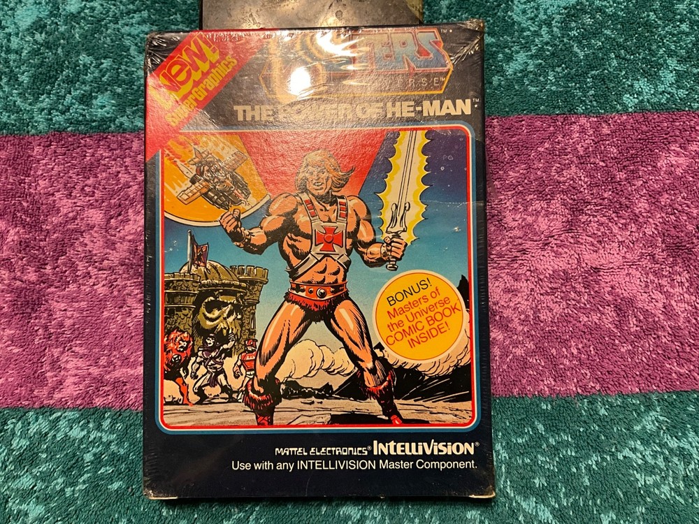 Intellivision Game He-Man Masters Of The Universe New SEALED With Comic