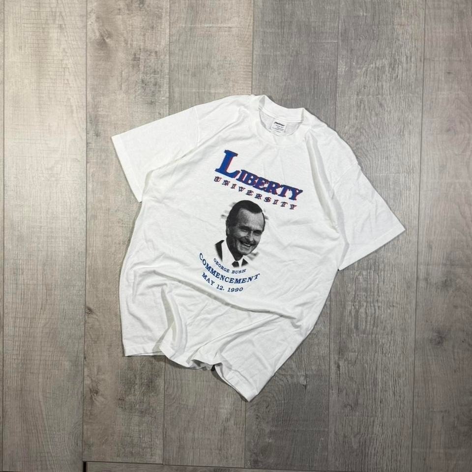 Vintage 90s single stitch sets an George bush political party graphic t shirt