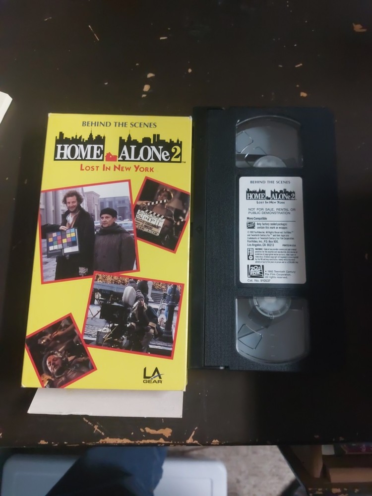 Behind the Scenes Home Alone 2 VHS | Lost in New York Movie Featurette