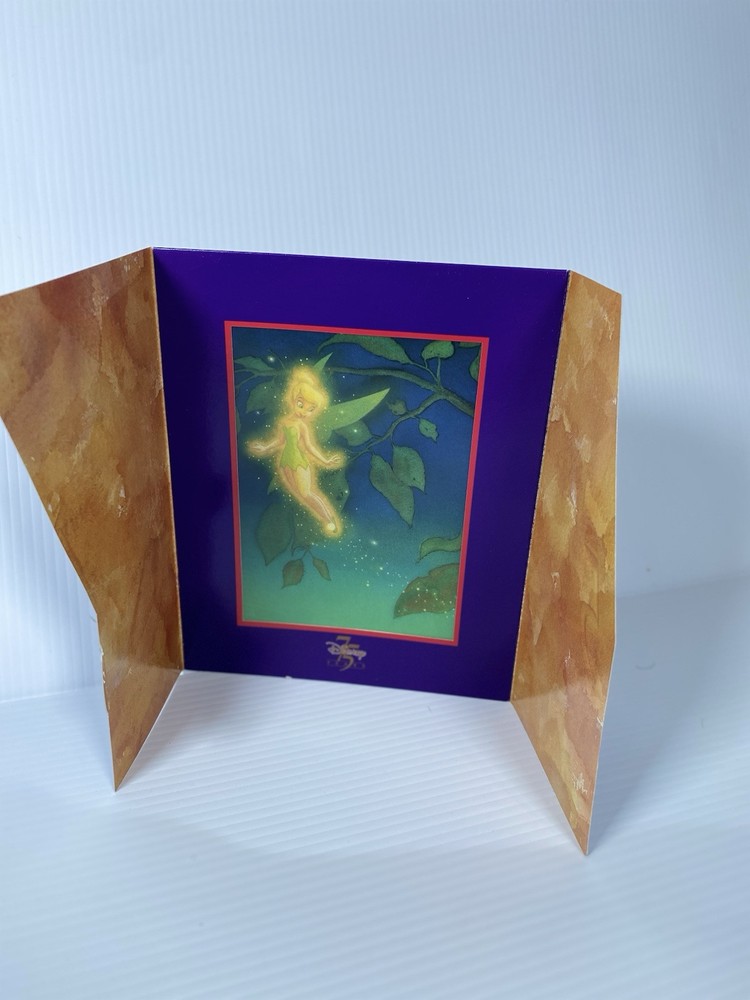 Disney 75th Anniversary Tinker Bell Pop-Up Greeting Card - Rare Collectible