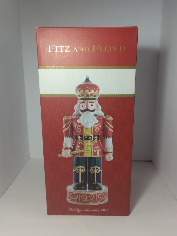 Fitz and Floyd Holiday Nutcracker Red