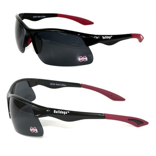 Mississippi State Bulldogs Sunglasses Polarized Cali-05 Blade NCAA Official