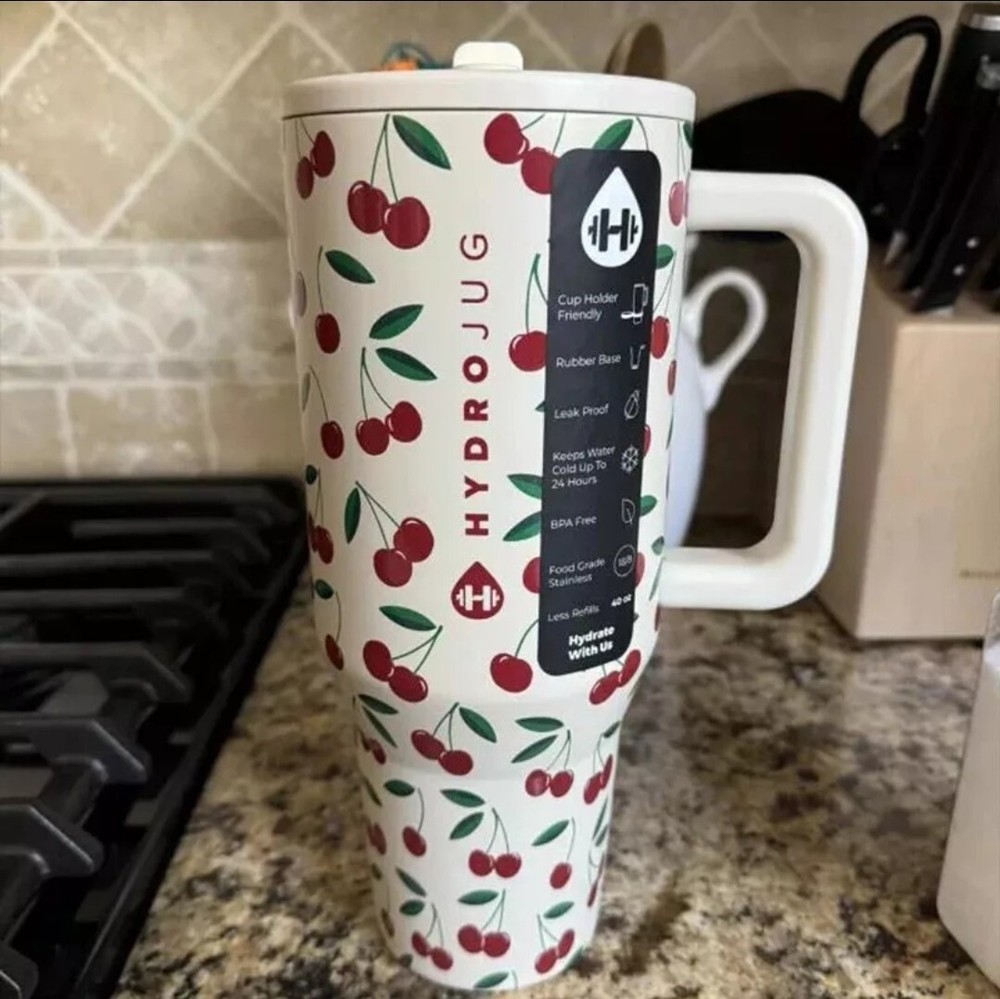 Traveler 32OZ Tumbler Straw Lid Stainless Steel Vacuum Insulated Car Mug Do