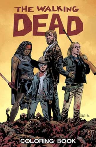 The Walking Dead Coloring Book by Robert Kirkman: Used