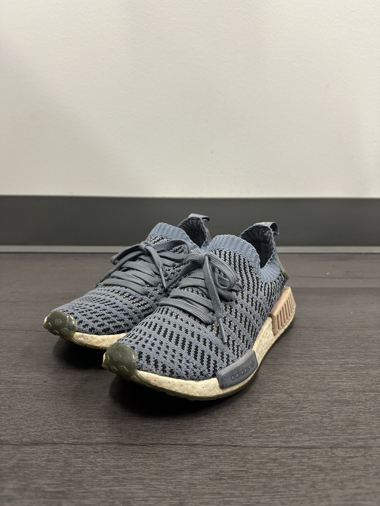 Size 6 - Adidas NMD_R1 STLT Primeknit Steel W