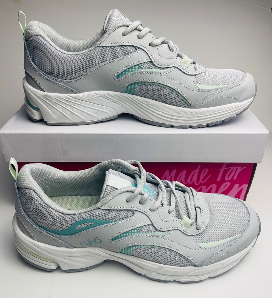 Women's RYKA Integrity Lightweight Mesh Walking Shoe Sneaker 7.5m 9m 10m Gray