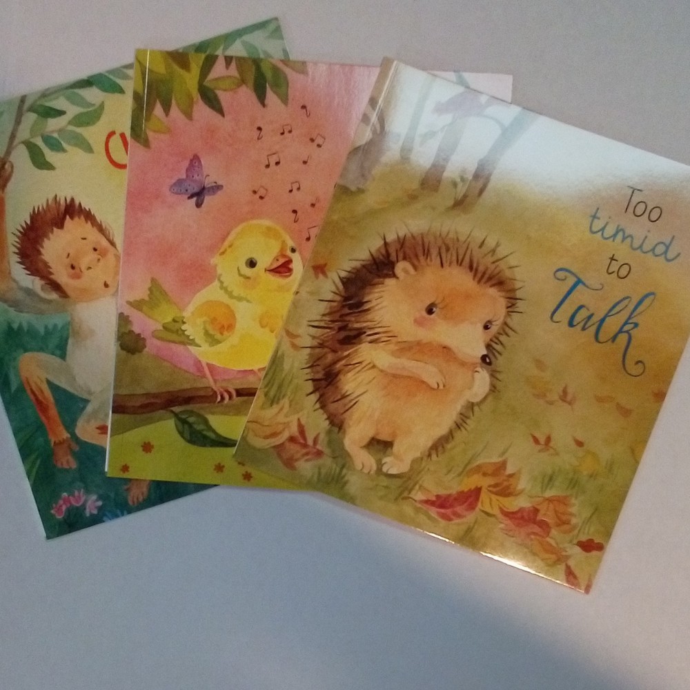 Too Timid to Talk, Too Shy To Sing, Too Clumsy To Climb Picture Books Ages 4-8