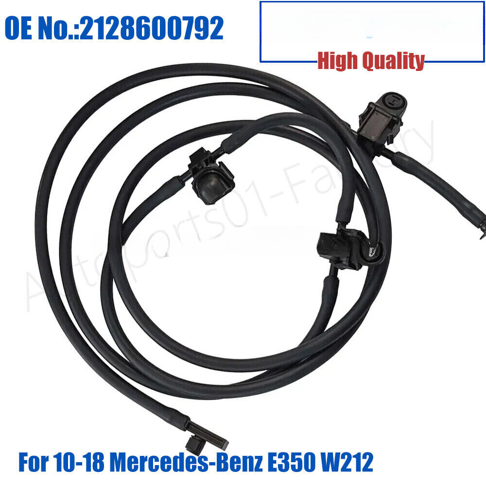 Windshield Wiper Washer Nozzle W/ Hose Line For 10-18 Mercedes-Benz W212 E350