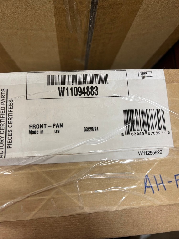 Whirlpool OEM Refrigerator Front Panel W11094883 Replacement Part