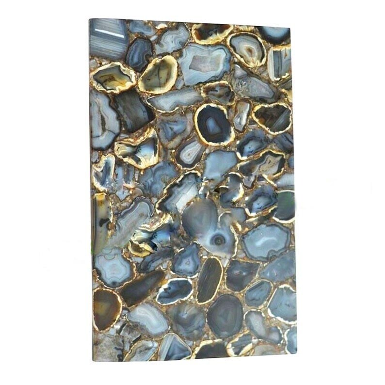 24x12 Inch Wild Agate Kitchen Slab Table Countertop Natural Stone Housewarming Gift