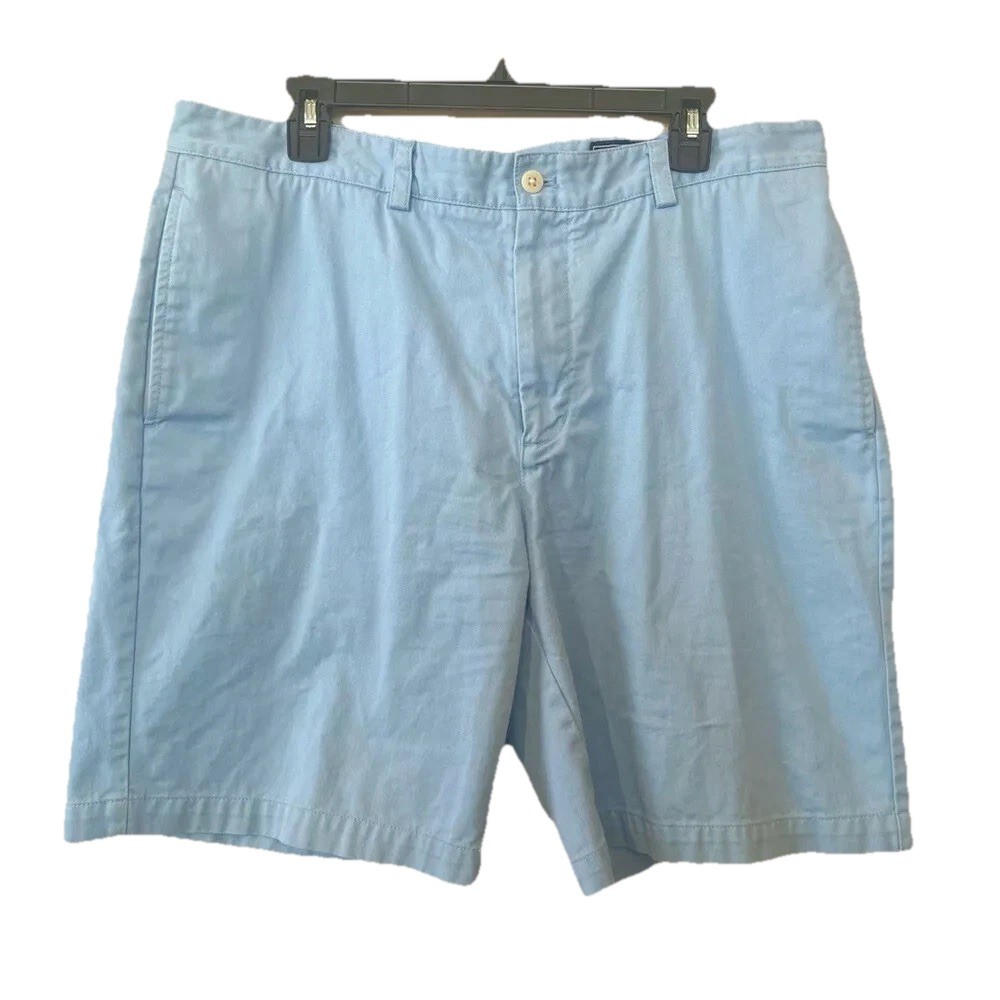 Vineyard Vines Club Shorts Men's 36 Light Blue Golf Business Outdoor Preppy EUC