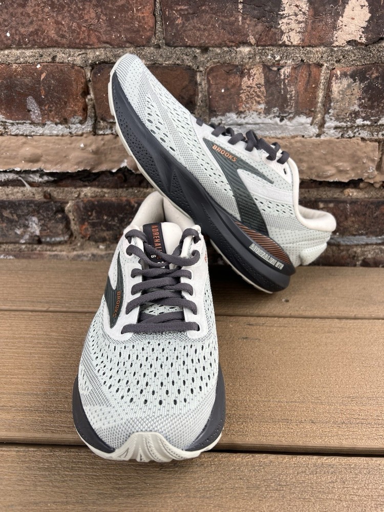 Brooks Adrenaline GTS 24 Womens 6.5 Wide Shoes Running Gray 1204261D030