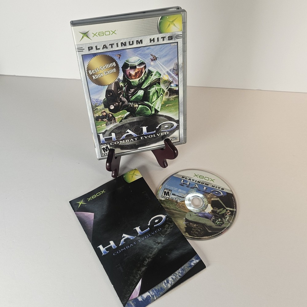 Halo: Combat Evolved (Microsoft Xbox, 2001) Complete Tested Works