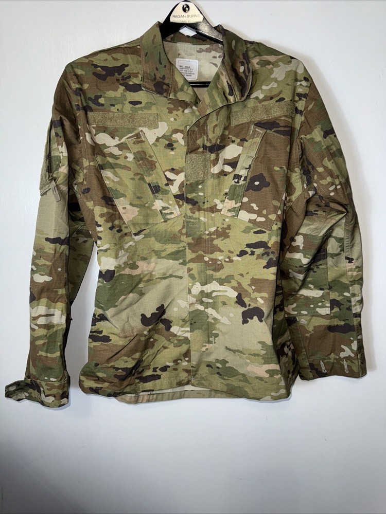 US Army Combat Jacket Top  OCP  Small Regular Insect Repellent 8415-01-623-5180