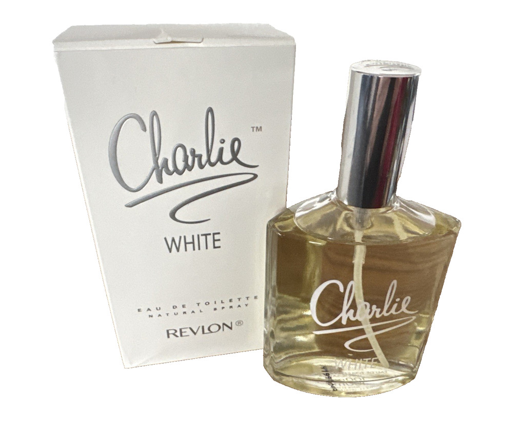 Charlie White by Revlon Eau de Toilette Spray 3.4 oz 100 ml Brand New Box